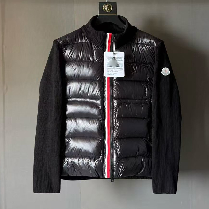 跨境高版本外贸M玛雅黑色经典羽绒服白鸭绒舒适保暖防寒连帽外套 15