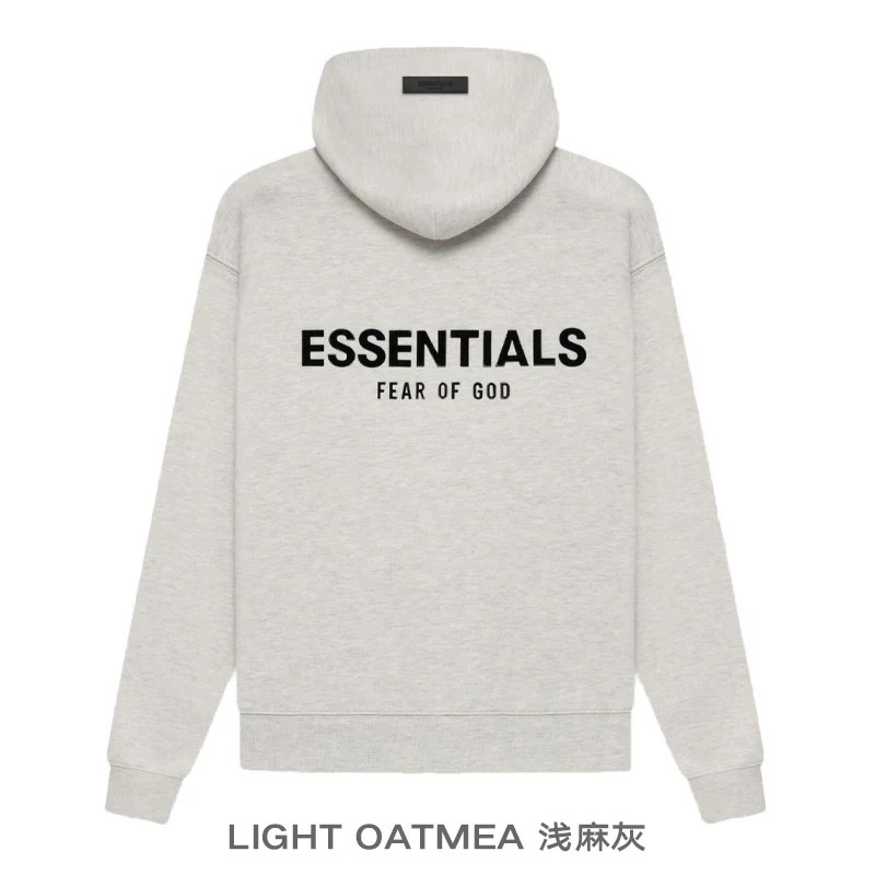 宁波FOG跨跨ESSENTIALSunf加绒宽松植绒印花休闲连帽卫衣 6