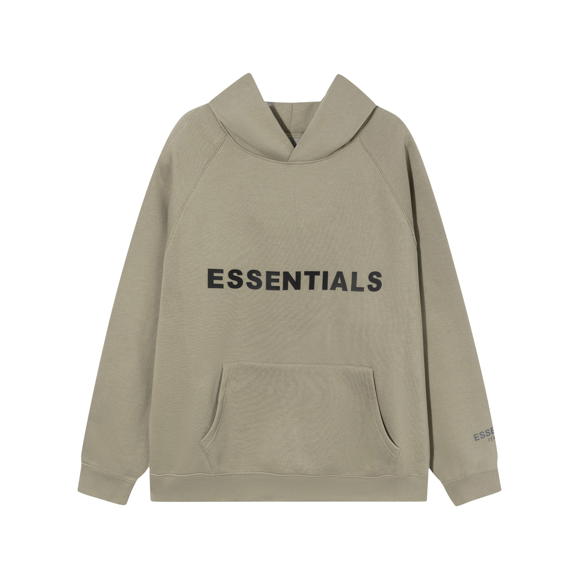 跨境美式FOG新款黑色字母ESSENTIAL套头连帽卫衣男女加绒高街帽衫 78