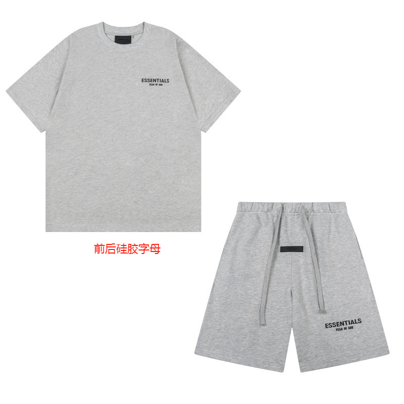 跨境美式FOG新款黑色字母ESSENTIAL套头连帽卫衣男女加绒高街帽衫 54