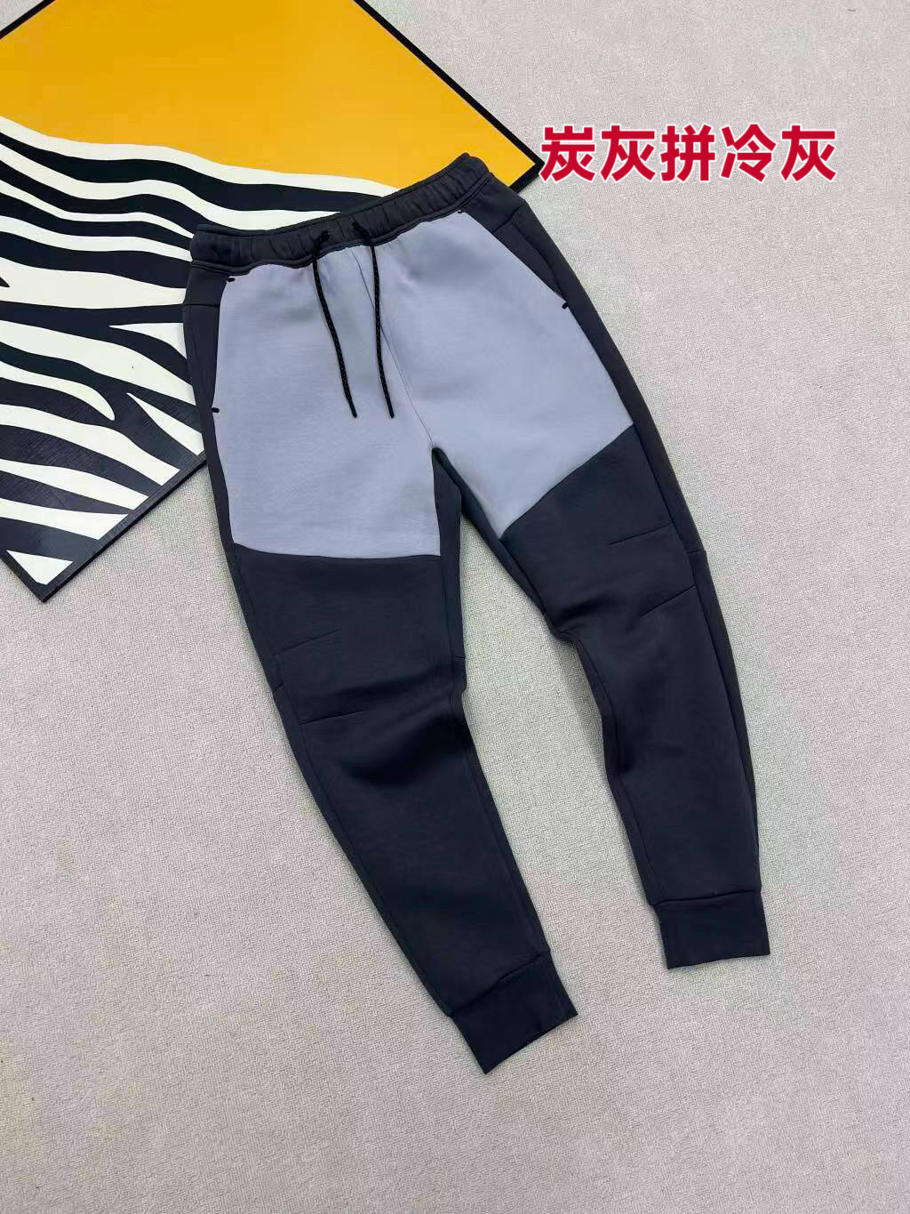 25春秋休闲运动压胶TECHFIEECE科技拉链套装外套卫裤950+496 21