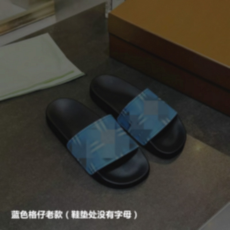 棱格纹印花方块拖鞋2025夏季跨境柬埔寨金边越南尼日利亚slippers 6