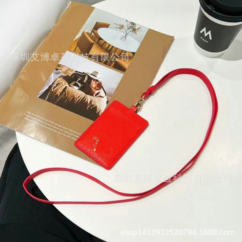 欧美奢华卡包大牌证件套长挂绳卡套工牌卡套包ins风官网同款经典 20