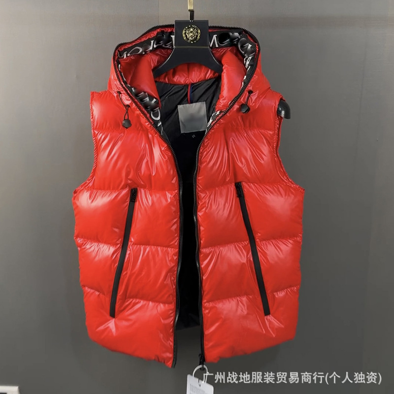跨境高版本外贸M玛雅黑色经典羽绒服白鸭绒舒适保暖防寒连帽外套 8