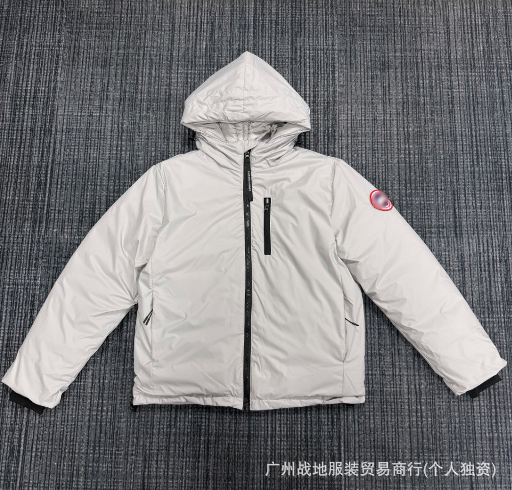 新款高端正确版大鹅大口袋男女情侣派克棉服连帽加厚保暖防风外套 10