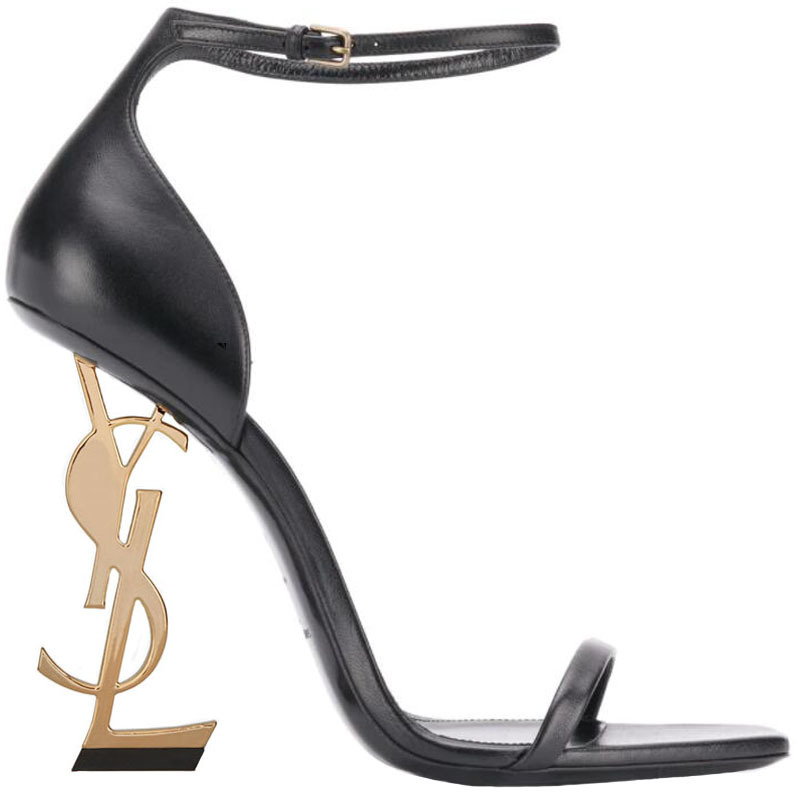 黑亚光+金跟（10厘米）