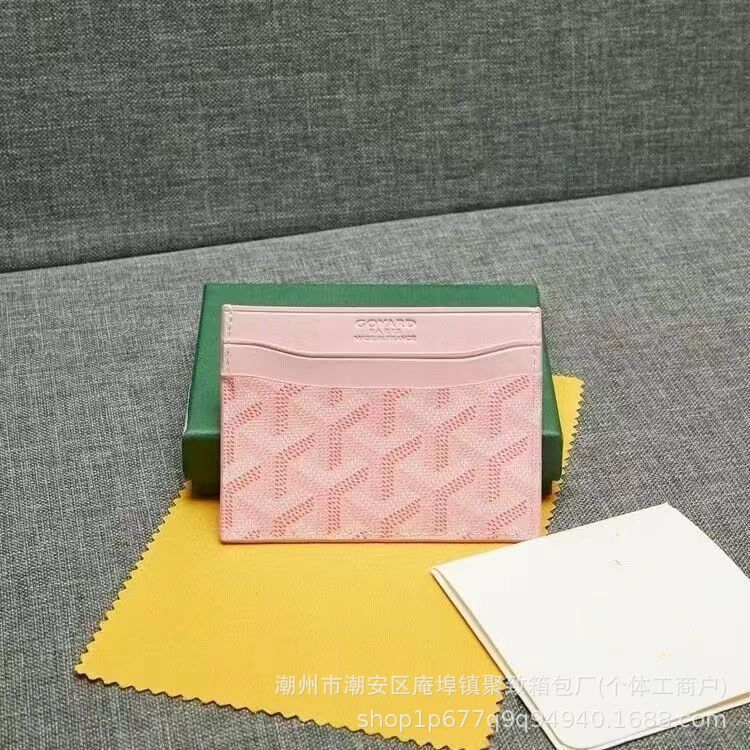 现货代发新款goyard男女信用卡零钱包狗牙卡包卡套高雅德卡夹跨境 13