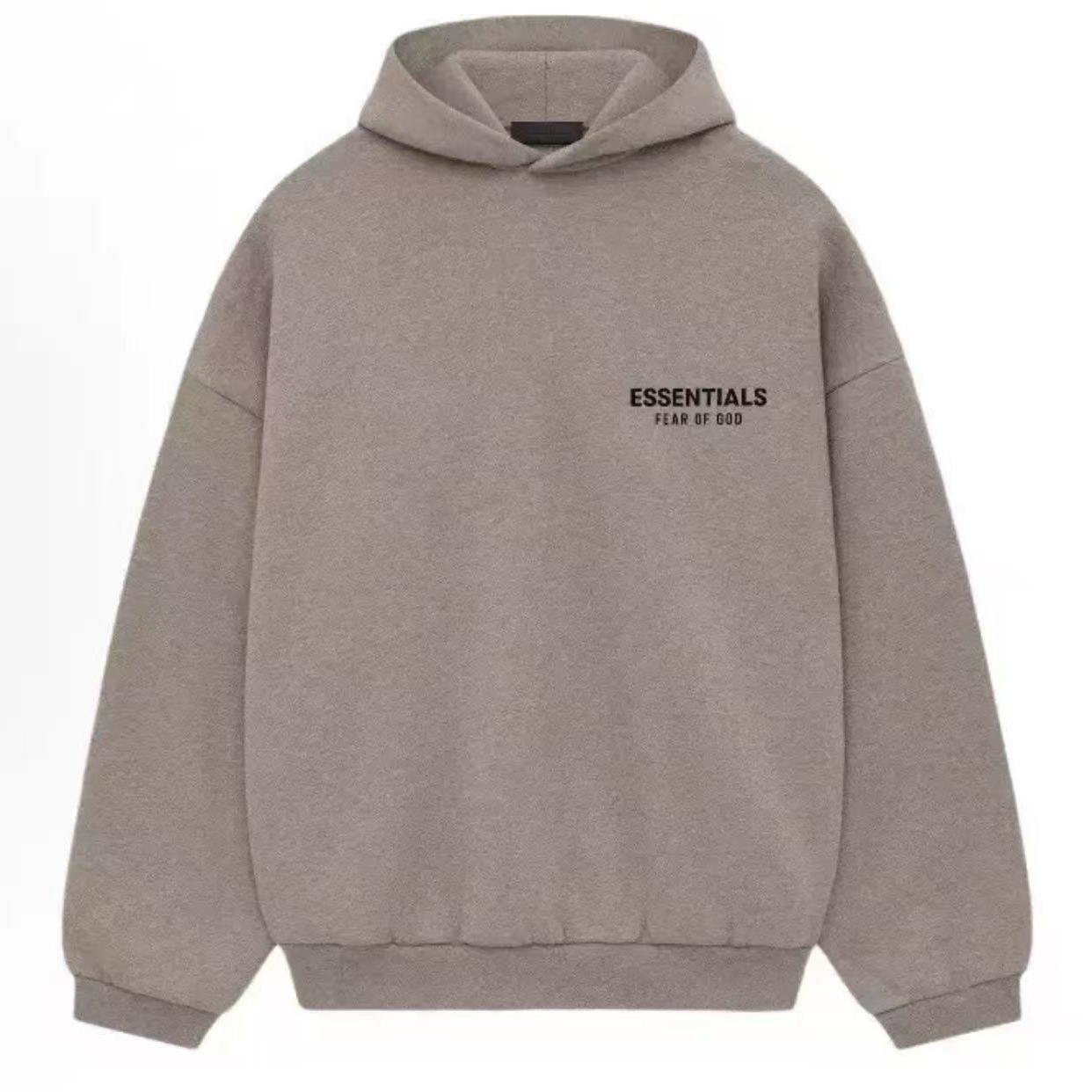 Essentials FW24 HolidayCore系列连帽简约舒适加绒字母套头卫衣 2