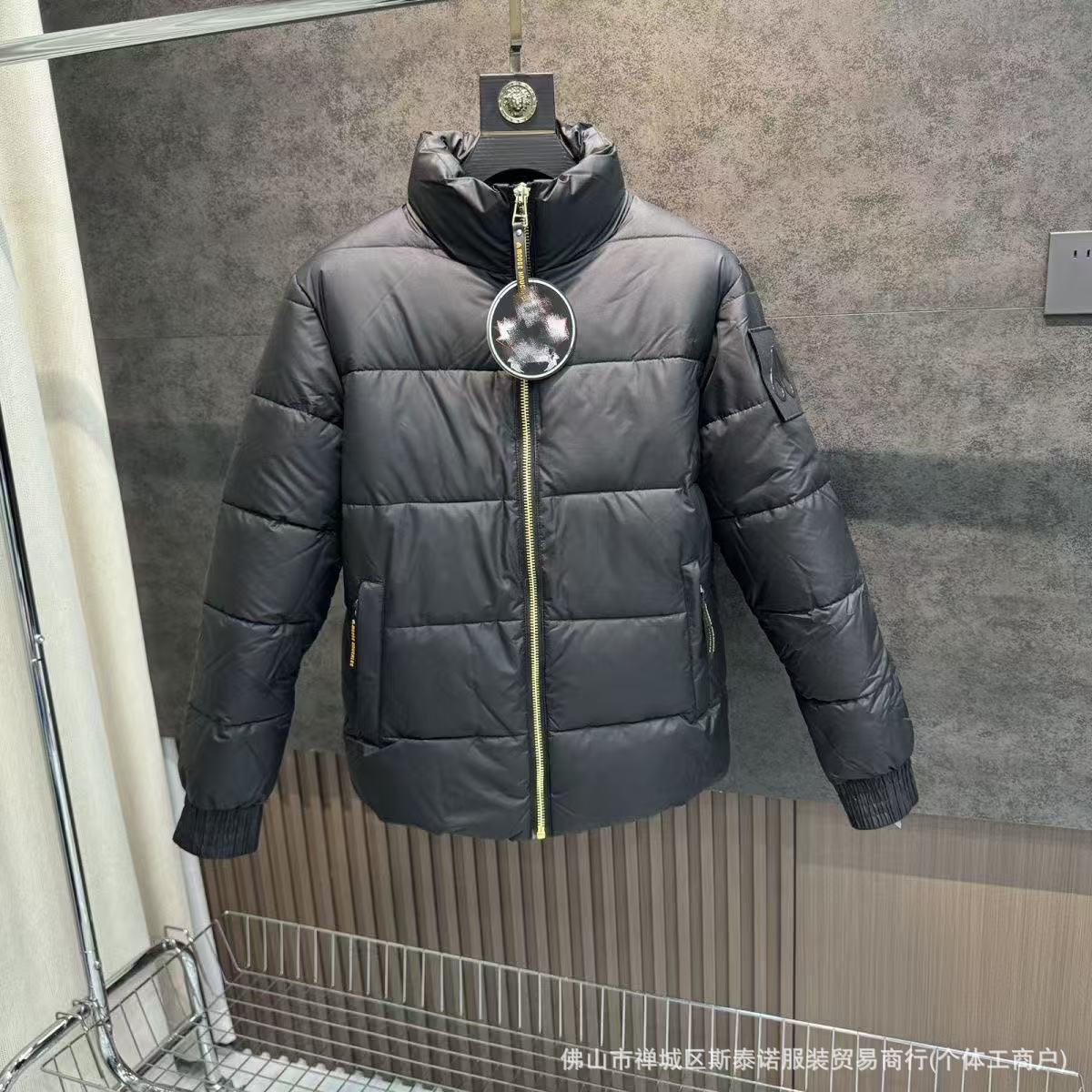 蒙家Maya高版本加厚防风羽绒棉服男女同款亮面保暖连帽外套外贸 11