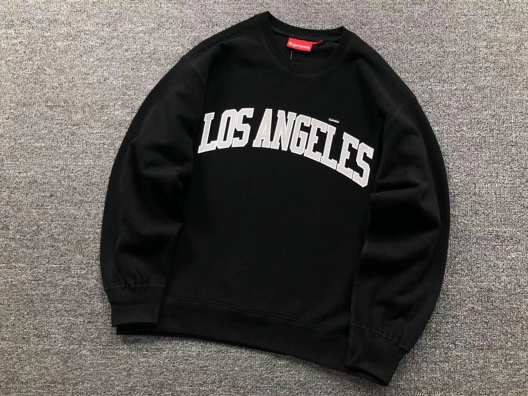 25FW SUPreme贴布BIG LOGO刺绣加绒重磅连帽卫衣男爆款秋冬款纯色 14