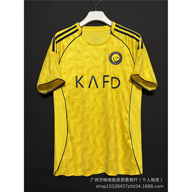 2526赛季短袖球衣皇马巴萨AC曼联切尔西迈阿密多特桑托斯足球服 48