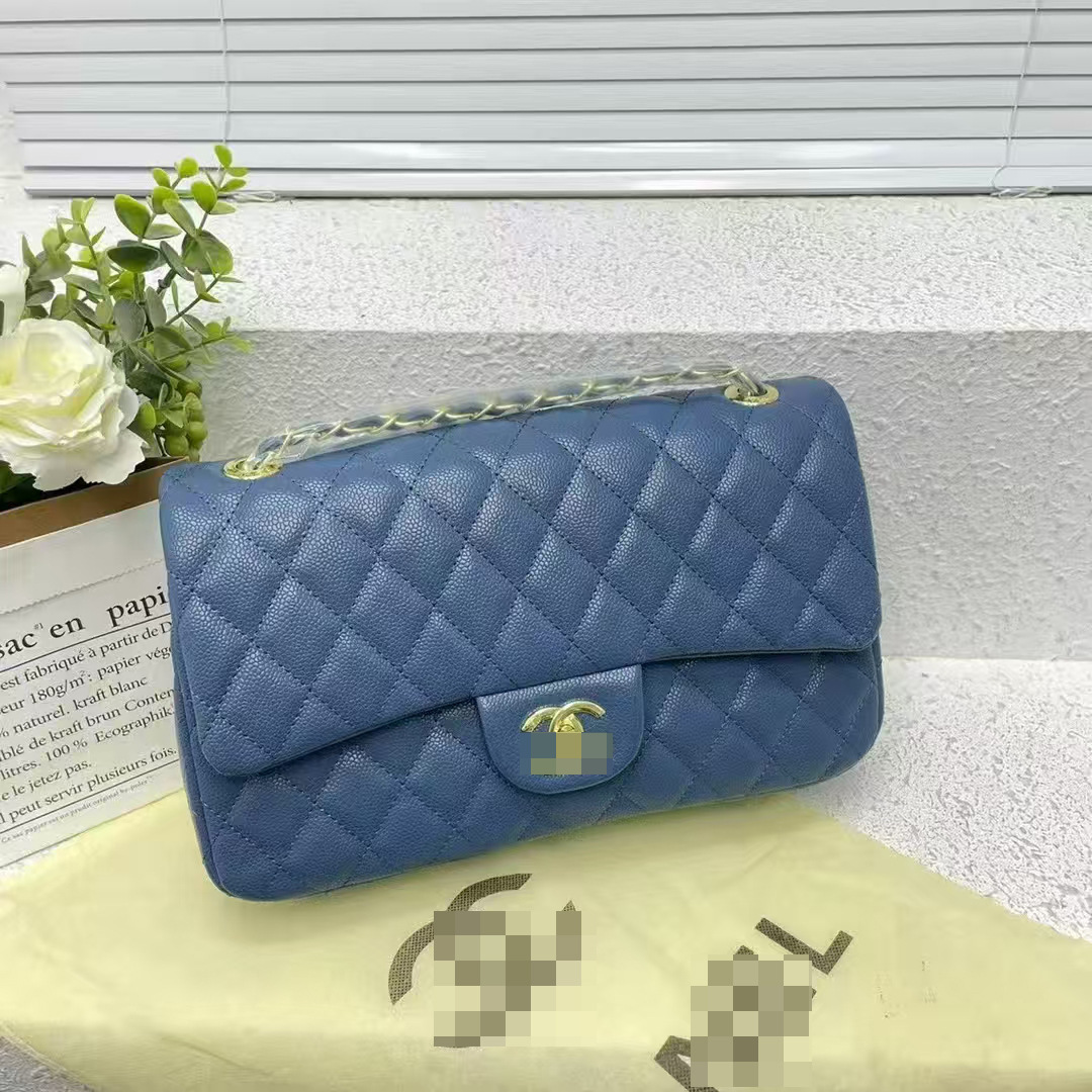 经典时尚单肩包双链条菱格简约小香风手提包质感香奶奶百搭腋下包 3