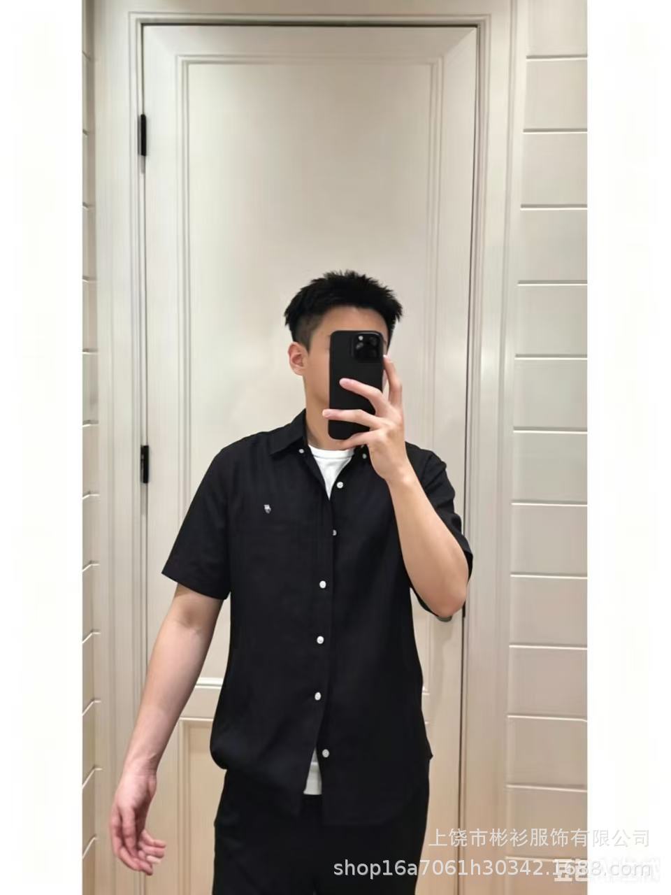 拉夫RL刺绣小马休闲衬衫长袖商务修身衬衣男女款防晒衣亚麻衬衫 10