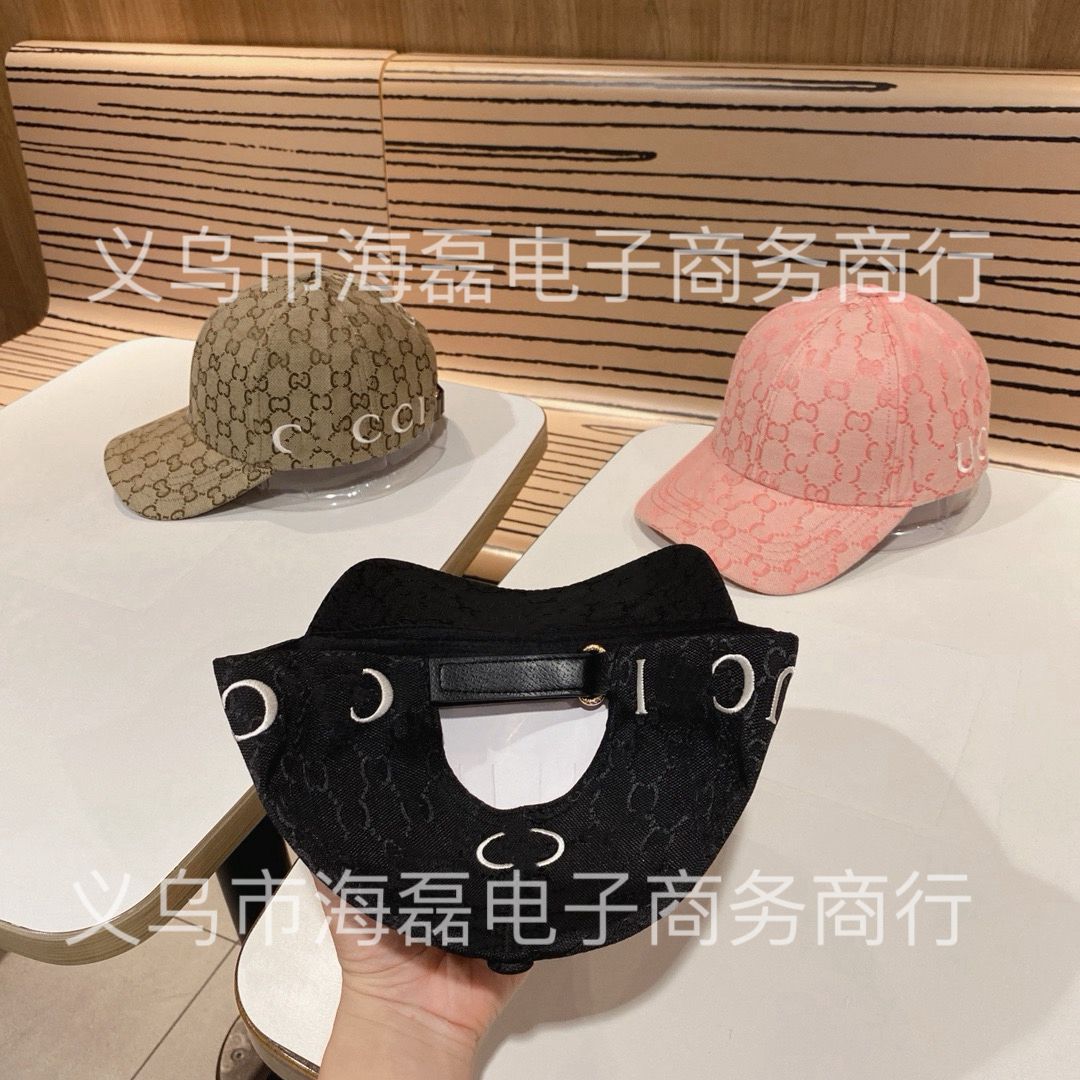 跨境韩版秋冬季男女款刺绣棒球帽防晒字母鸭舌帽圆标提花遮阳帽 2