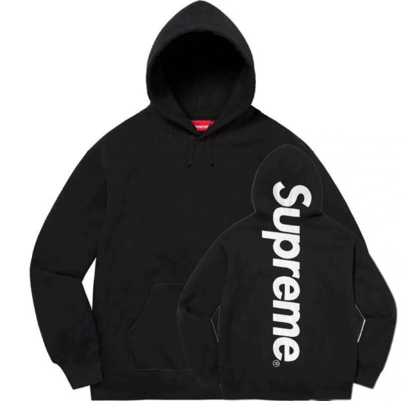 高版本supreme25SS 潮牌HOODED SWEATSHIRT 大LOGO加绒帽衫卫衣 5