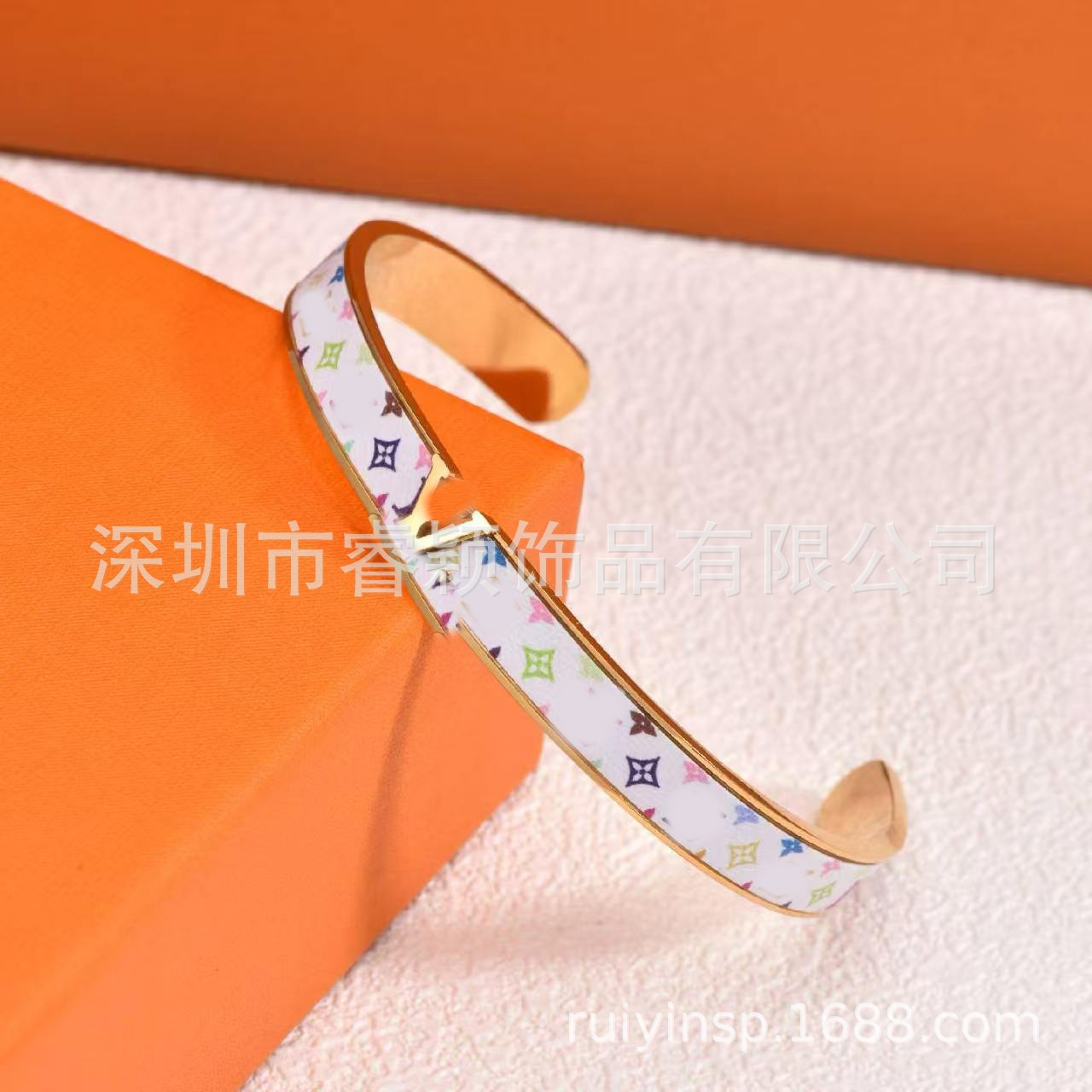 驴家手镯牛皮绳环系列几何型大牌同款中古拆皮独立包装亚马逊跨境 14