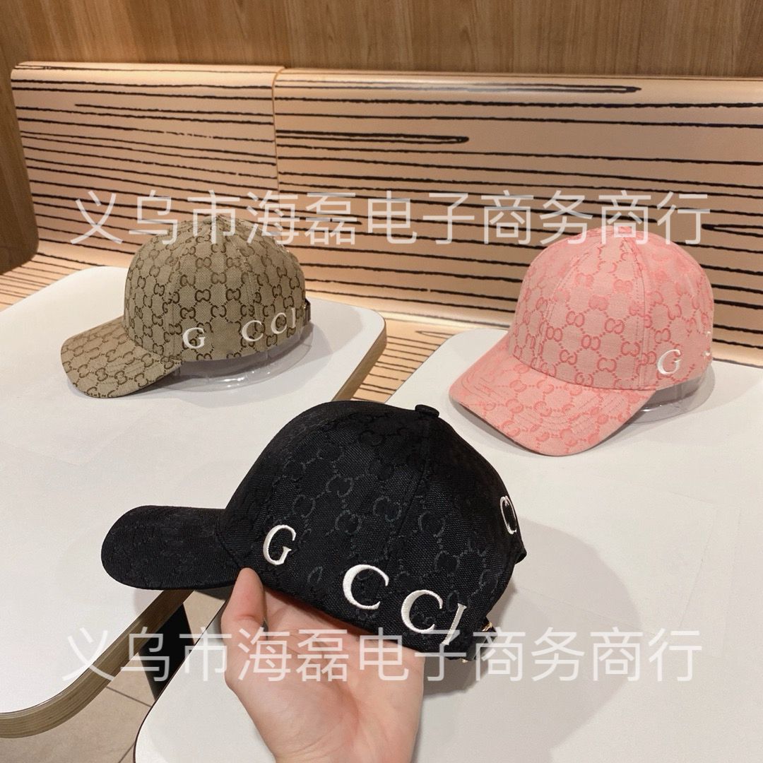 跨境韩版秋冬季男女款刺绣棒球帽防晒字母鸭舌帽圆标提花遮阳帽 7
