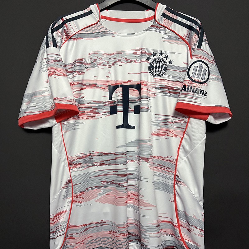 2526赛季短袖球衣皇马巴萨AC曼联切尔西迈阿密多特桑托斯足球服 3