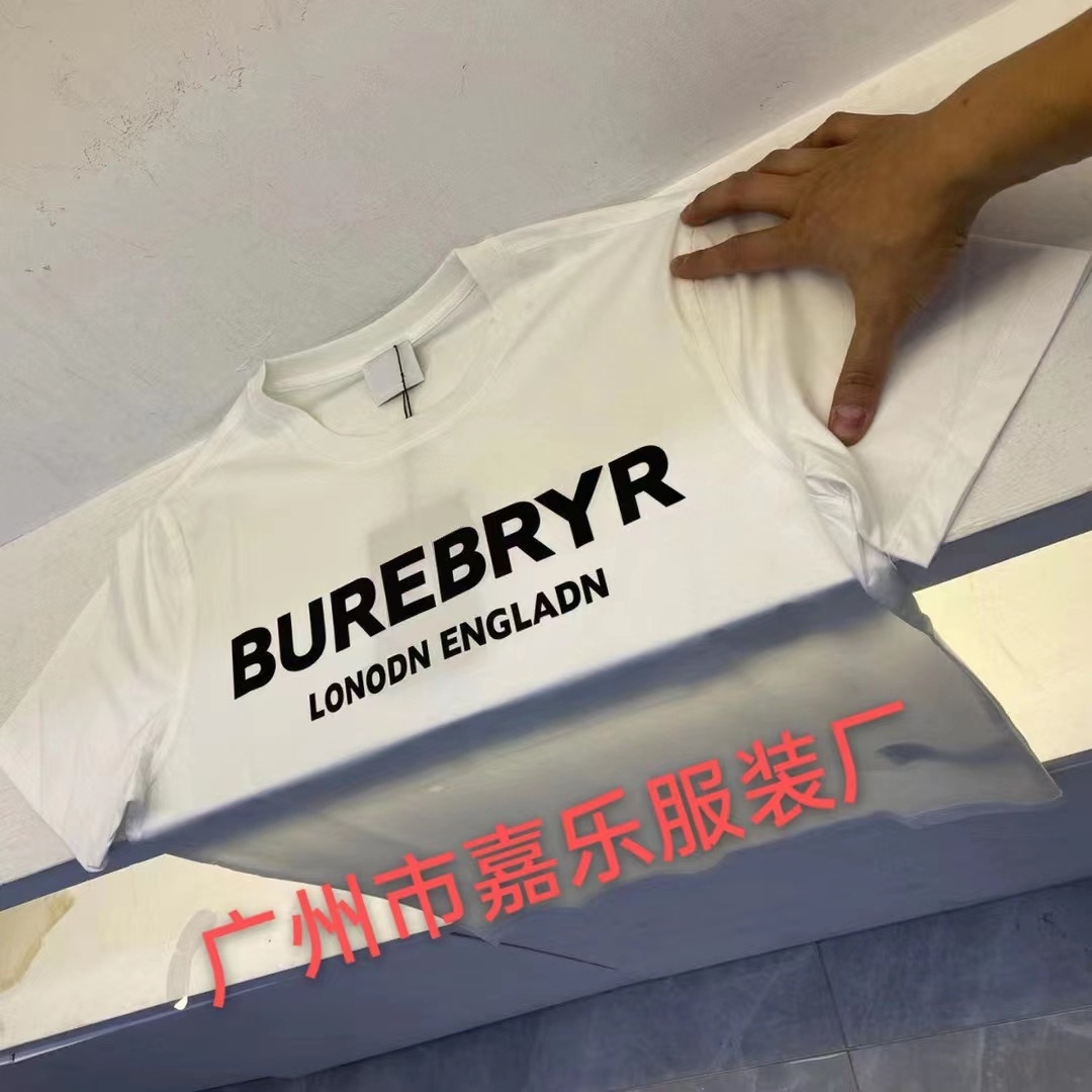 纯棉短袖 T恤 男女同款 圆领字母 工厂直销 跨境专供 东南亚热销 8