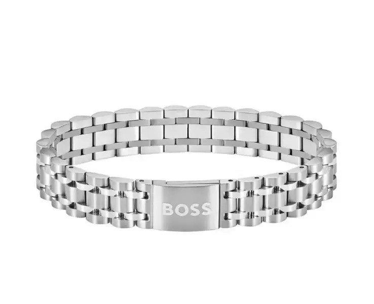 boos钢色手链
