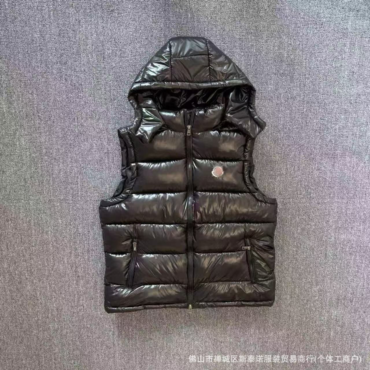 蒙家Maya高版本加厚防风羽绒棉服男女同款亮面保暖连帽外套外贸 6