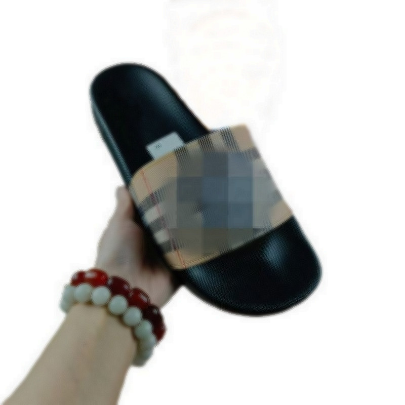 棱格纹印花方块拖鞋2025夏季跨境柬埔寨金边越南尼日利亚slippers 5