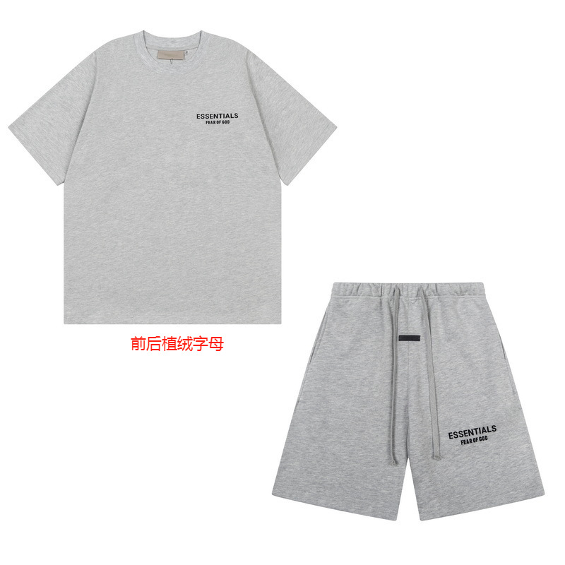 跨境美式FOG新款黑色字母ESSENTIAL套头连帽卫衣男女加绒高街帽衫 92