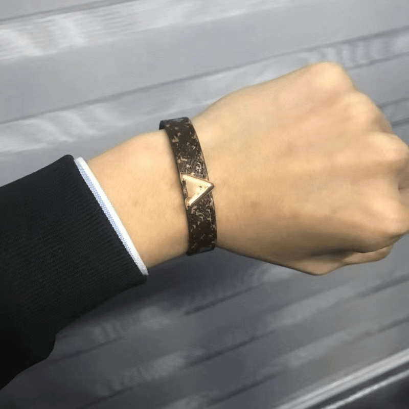 驴家手镯牛皮绳环系列几何型大牌同款中古拆皮独立包装亚马逊跨境 4