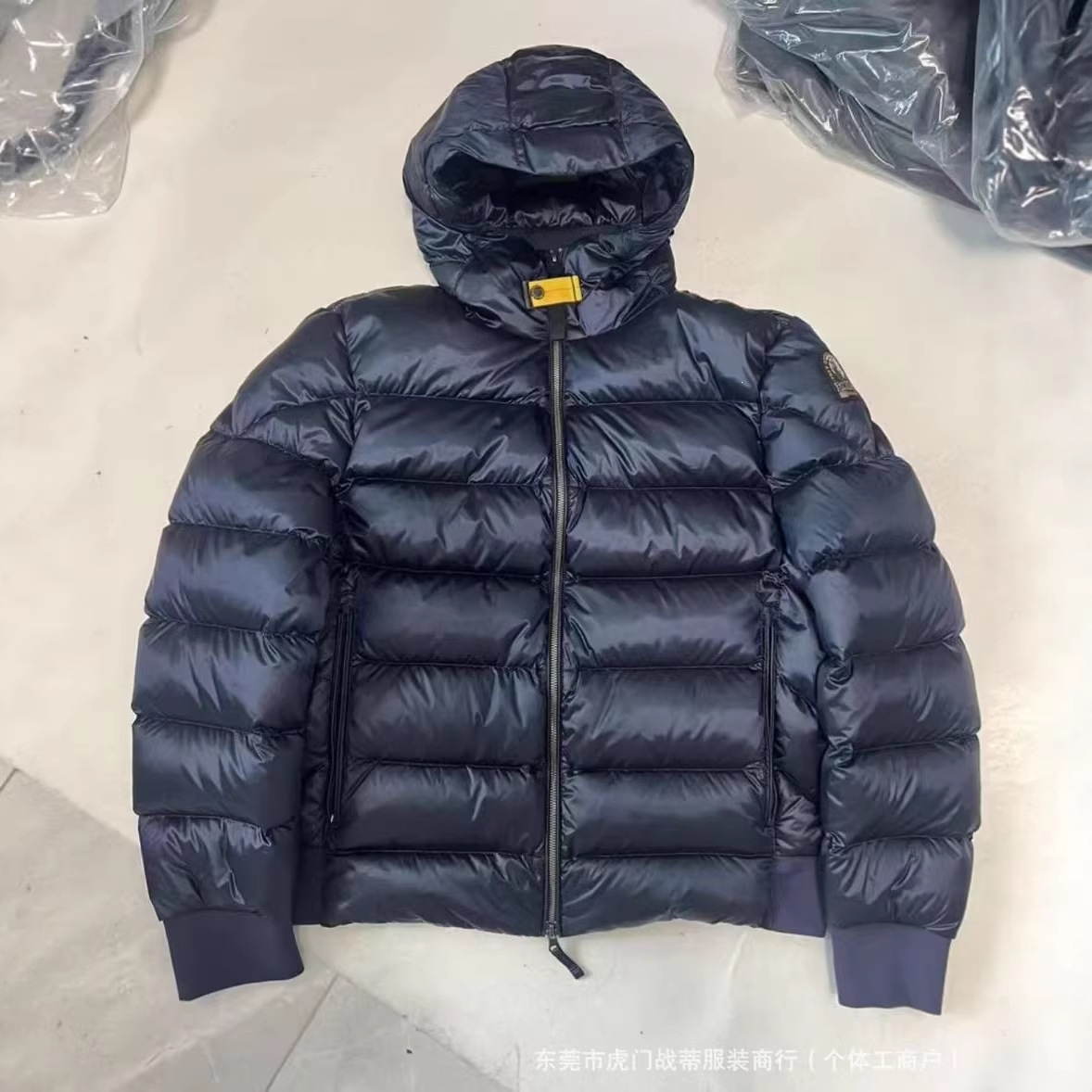 跨境PJS高版跳伞绗缝男士连帽加厚白鸭绒羽绒服防风保暖夹克外套 28