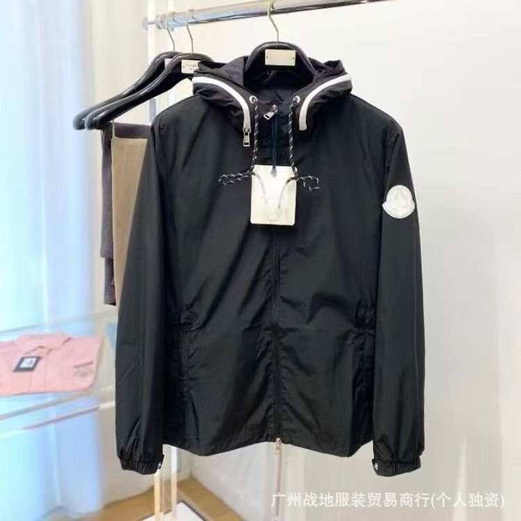 跨境高版本外贸M玛雅黑色经典羽绒服白鸭绒舒适保暖防寒连帽外套 7