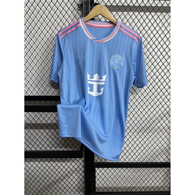 2526赛季短袖球衣皇马巴萨AC曼联切尔西迈阿密多特桑托斯足球服 77