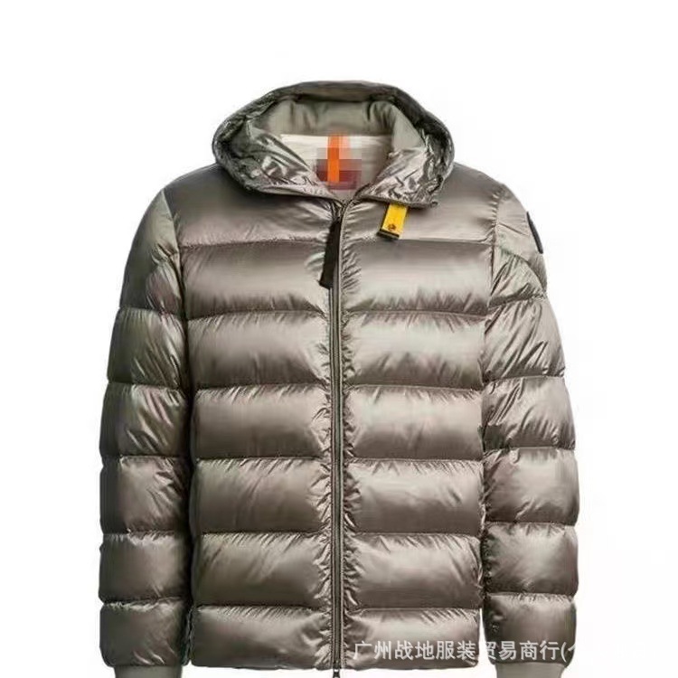 跨境高版本跳伞男士连帽加厚白鸭绒绗缝羽绒服防风保暖夹克外套潮 30