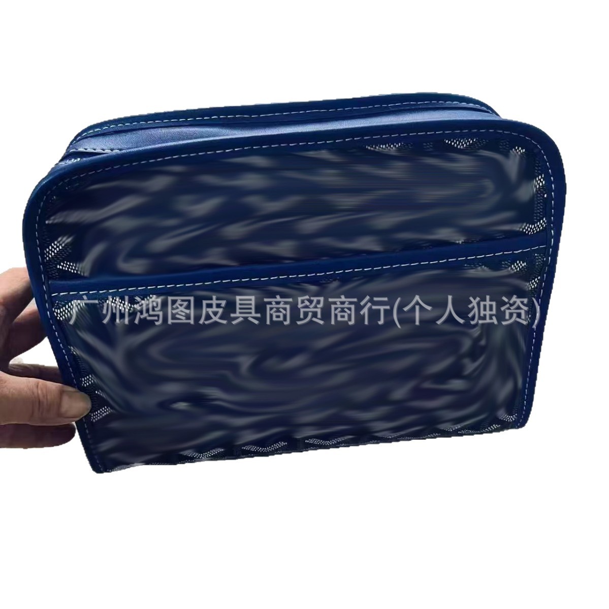 外贸帅气双肩包新款百搭时尚字母旅洗漱包休闲大容量旅行风琴包 5