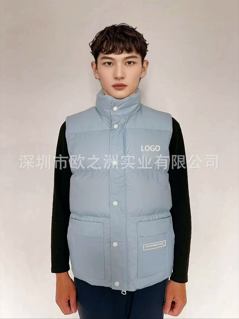 Palm Moose Men Gilet Body Warmer Puffer Down Vest男羽绒马甲 21