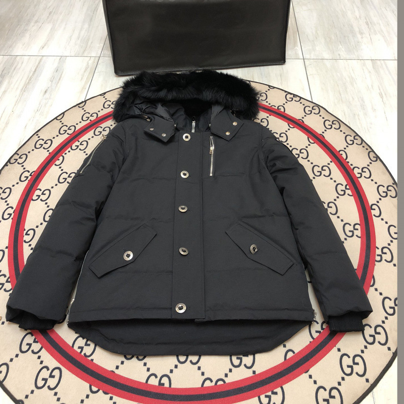 Moose剪刀羽绒服06款05款男女同款情侣外套狐狸毛领户外滑雪装 6
