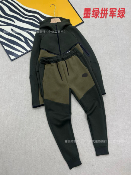 2025春秋休闲运动压胶科技拉链外套卫裤套装950和496 17