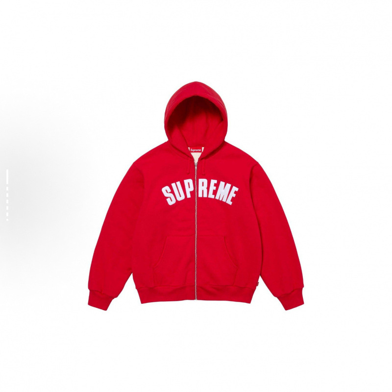 高版本supreme25SS 潮牌HOODED SWEATSHIRT 大LOGO加绒帽衫卫衣 9