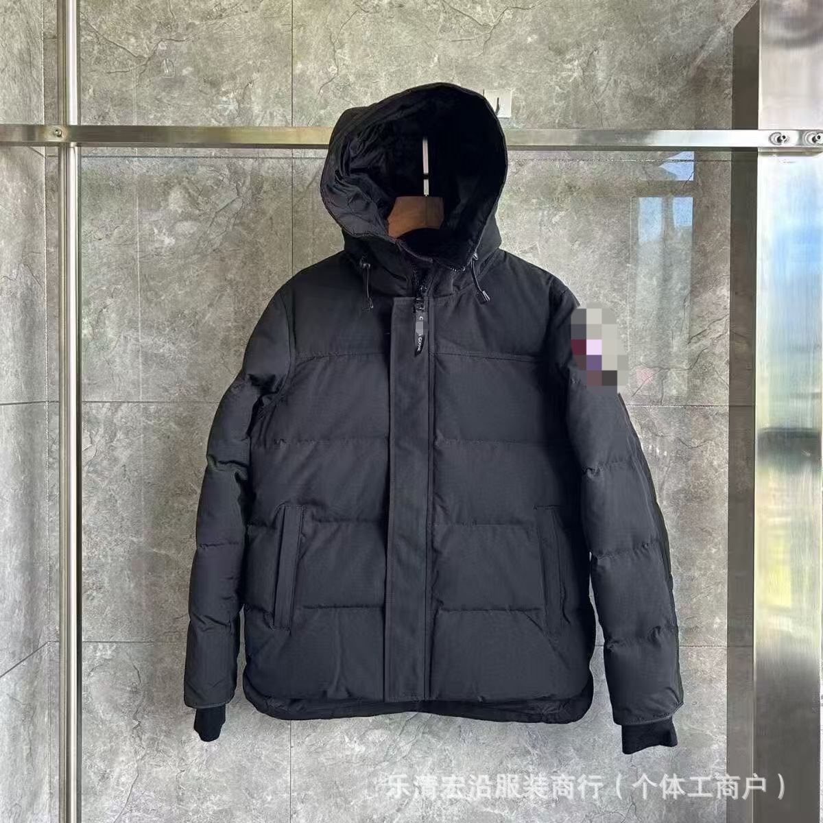 冬季正确版男款情侣派克棉服连帽加厚保暖防风时尚外套装 16