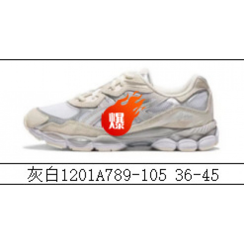 高版本男女gel-nyc 拼接网面透气跑步鞋情侣款防滑耐磨休闲运动鞋 20