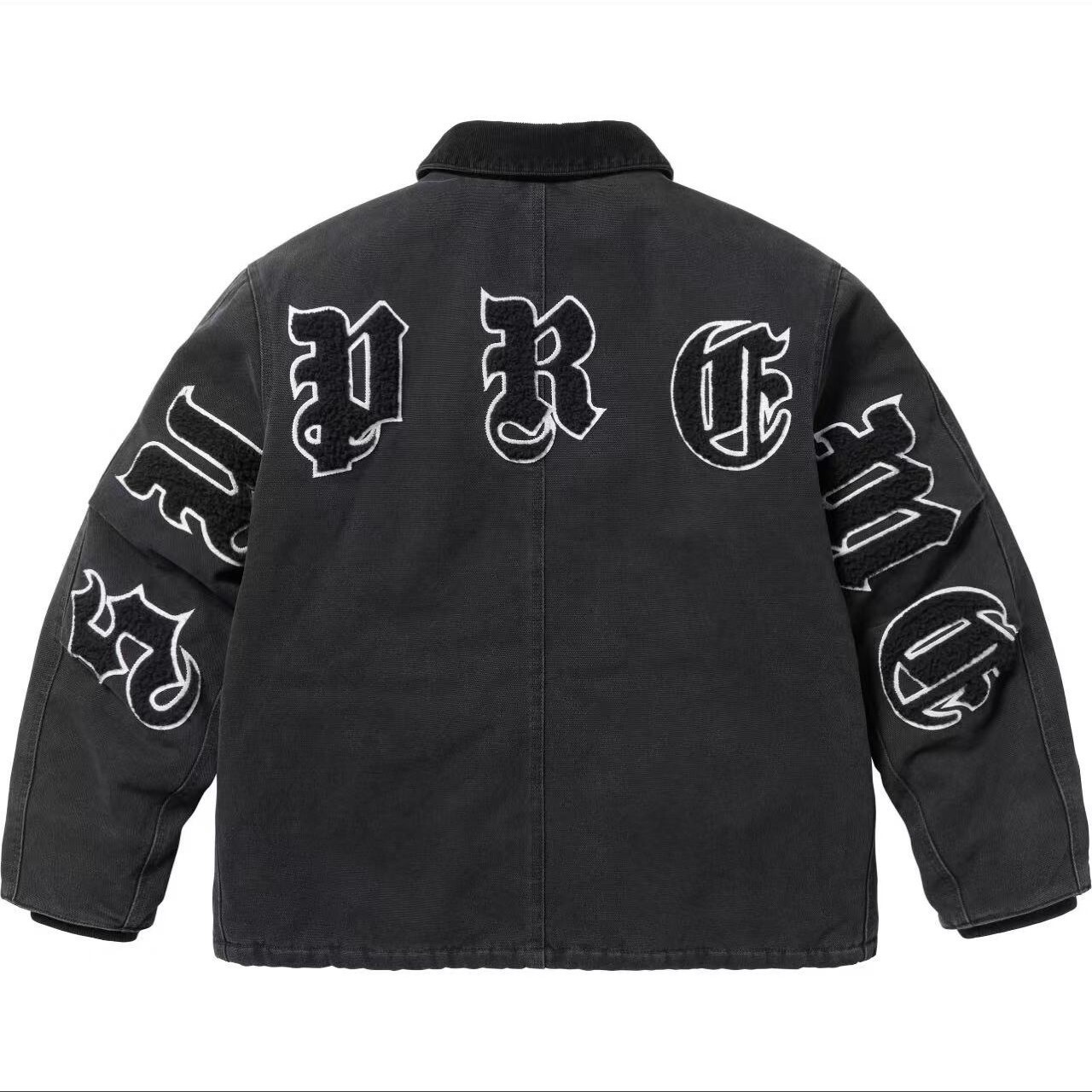 高版本supreme25SS 潮牌HOODED SWEATSHIRT 大LOGO加绒帽衫卫衣 29