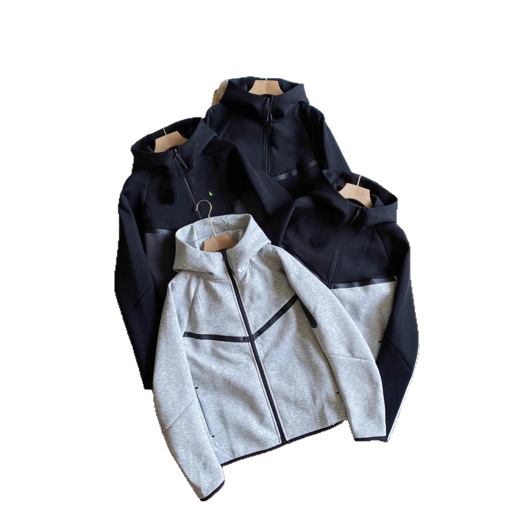 25春秋休闲运动压胶TECHFIEECE科技拉链套装外套卫裤950+496 5