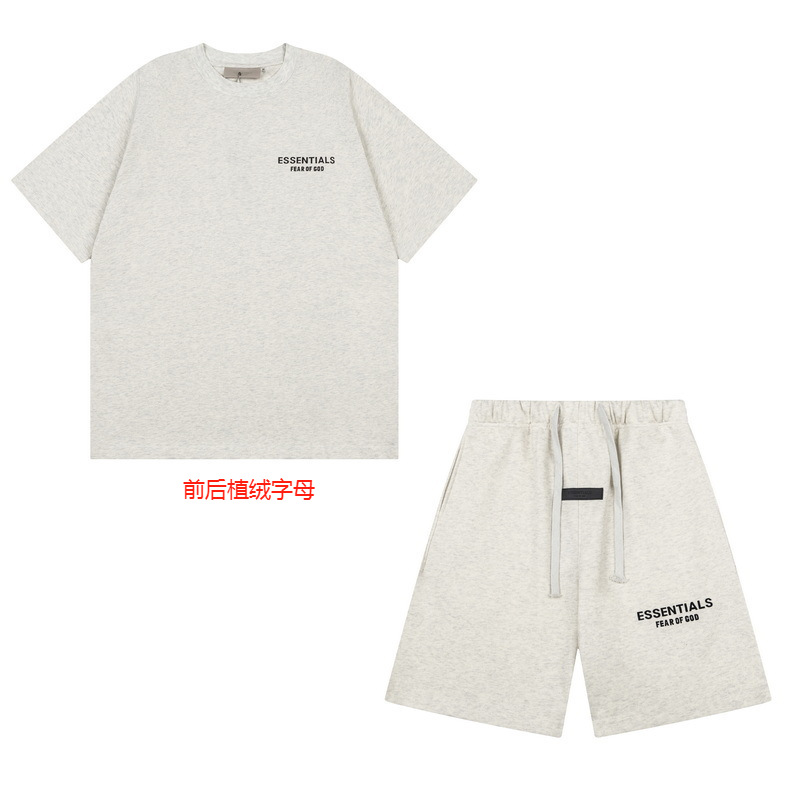 跨境美式FOG新款黑色字母ESSENTIAL套头连帽卫衣男女加绒高街帽衫 23