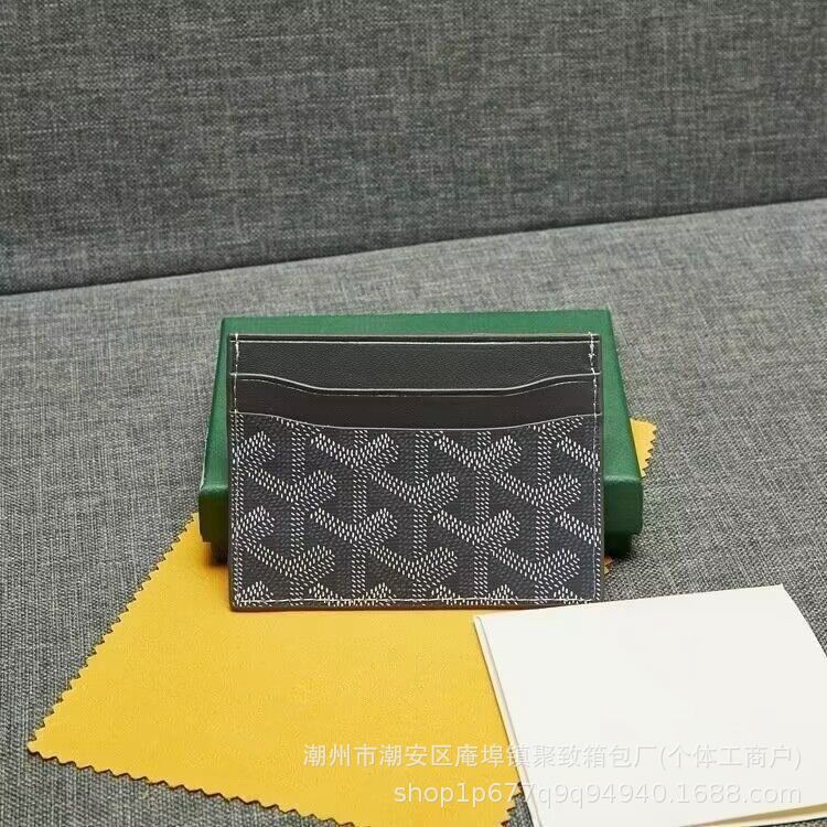 现货代发新款goyard男女信用卡零钱包狗牙卡包卡套高雅德卡夹跨境 7