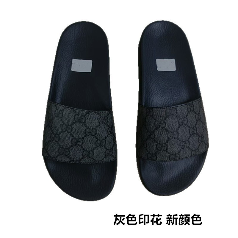G家新颜色灰色印花拖鞋外贸跨境柬埔寨金边越南新加坡男女一字拖 5